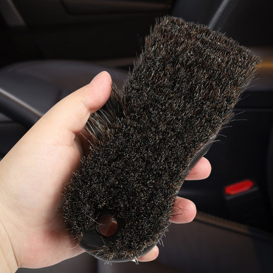 Car Horsehair Interior Leather Brush by buy2fix