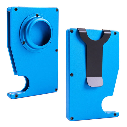 Tracker Card Holder Anti Loss RFID Wallet Card Holder for AirTag(Blue) - Wallet Series by buy2fix | Online Shopping UK | buy2fix