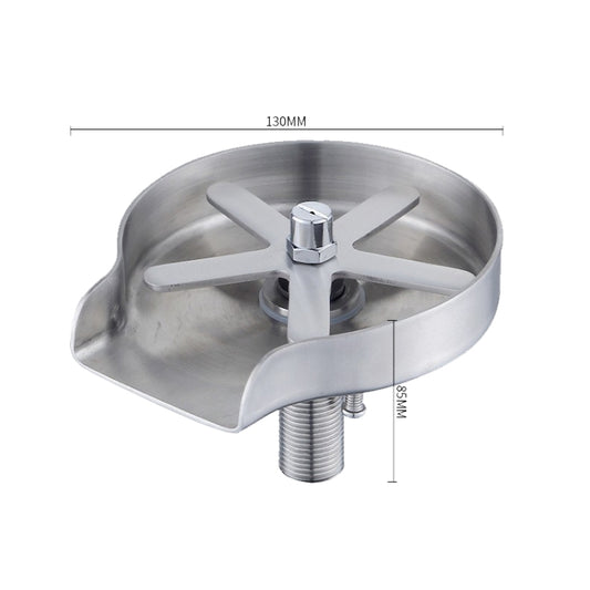 Automatic Faucet High Pressure Spray Washer, Style: 304 Stainless Steel by buy2fix