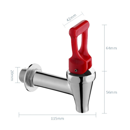 Insulation Bucket Faucet Accessories Milk Tea Water Mouth, Style: Pressing Switch 4 Points by buy2fix