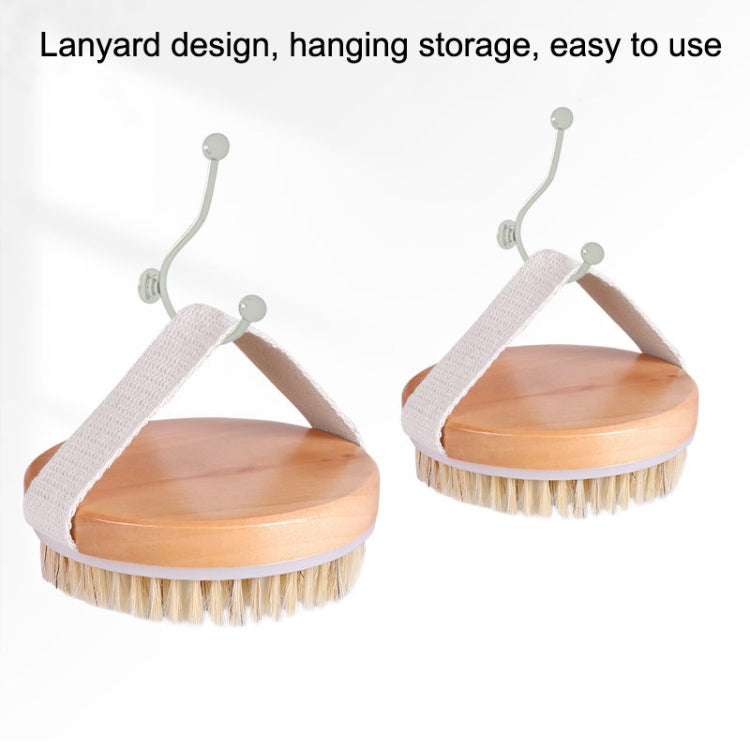 PPR Soft Bead Handleless Massage Bristle Bath Brush(As Show) by buy2fix