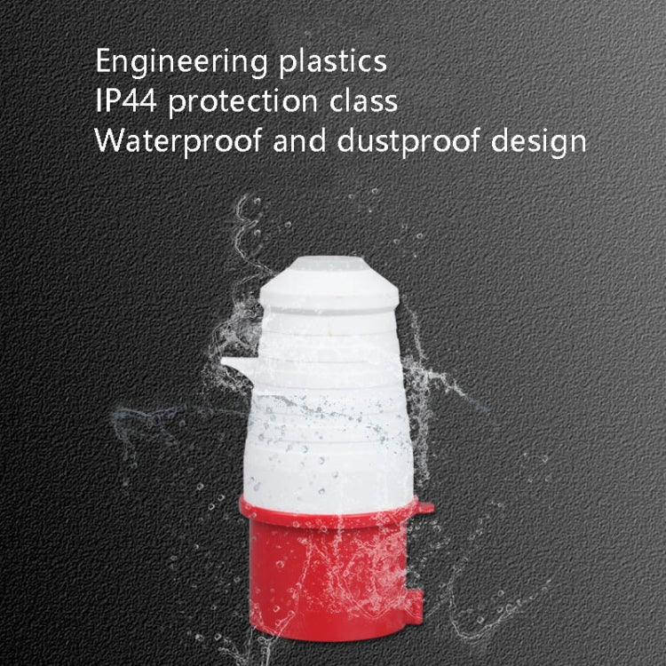 Industrial Plug IP44 Waterproof Aviation Connection Plug, Style: 5 Core 16A by buy2fix