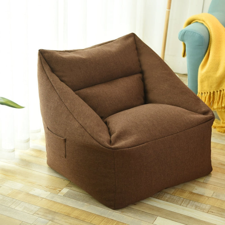 Loafers Sofa BagSkeletonless Coat, Unfilled, Specification: Chair Cloth Cover(Brown) - Sofa Covers & Chair Covers by buy2fix | Online Shopping UK | buy2fix