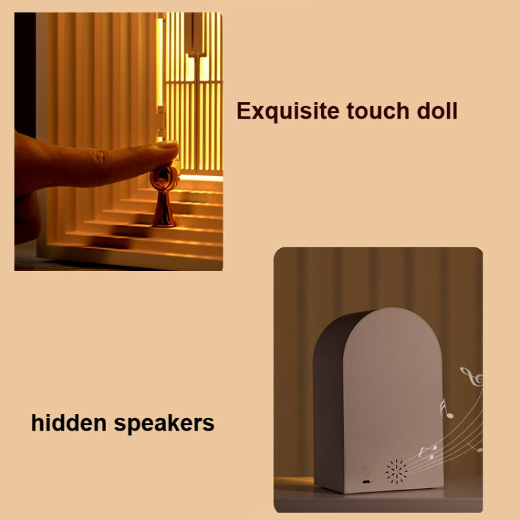 C3 Night Light Bluetooth Speaker USB Charging Sleeping Light, Specification: Ordinary(White) by buy2fix