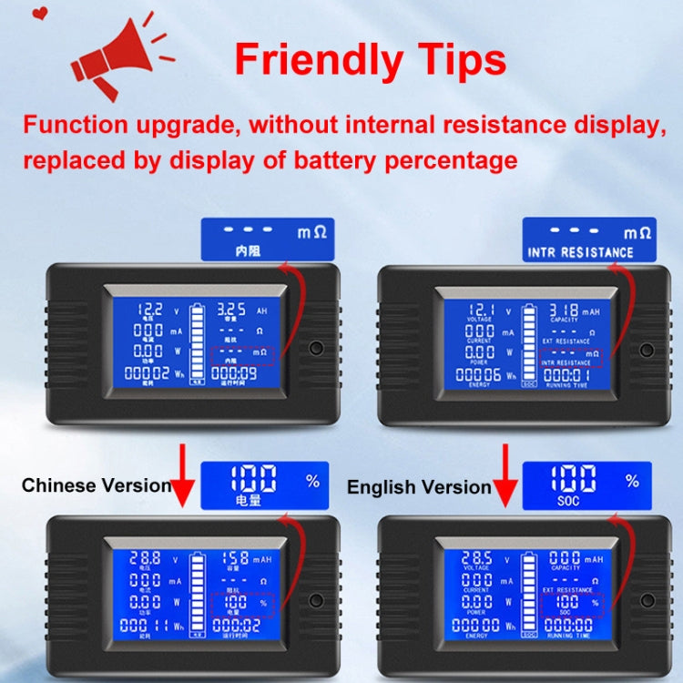DC 0-200V Voltage Current Battery Tester, Specification: PZEM-015 With 300A Shunt - Battery & Resistance Tester by buy2fix | Online Shopping UK | buy2fix