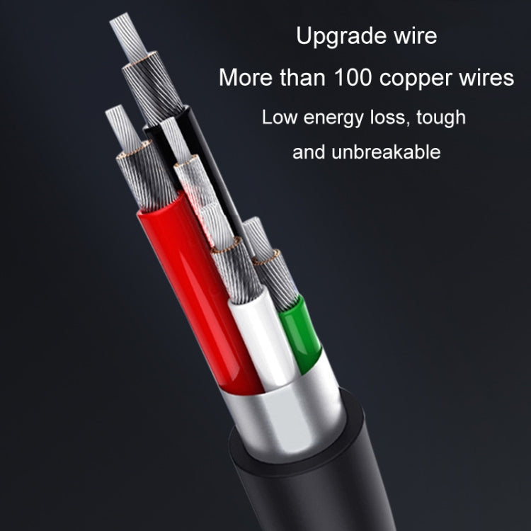 USB Car Charge 12V To 5V Navigation Instrument Reduction Line(Mini Straight Head) - Car Charger by buy2fix | Online Shopping UK | buy2fix