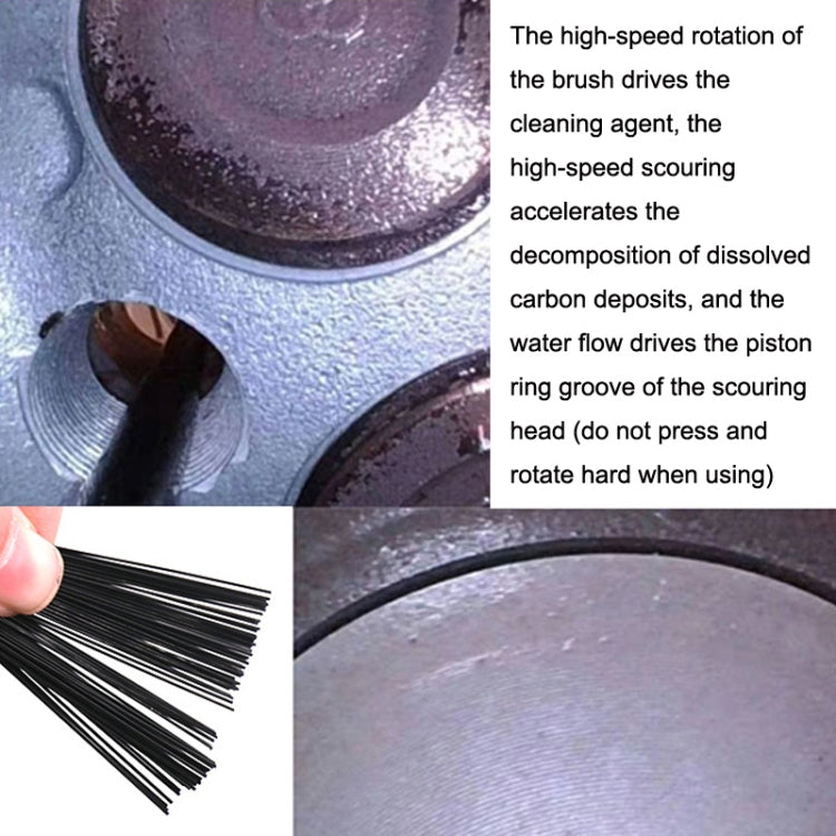 Car Engine Cylinder Carbon Cleaning Brush, Specification: Brush Head - Car washing supplies by buy2fix | Online Shopping UK | buy2fix