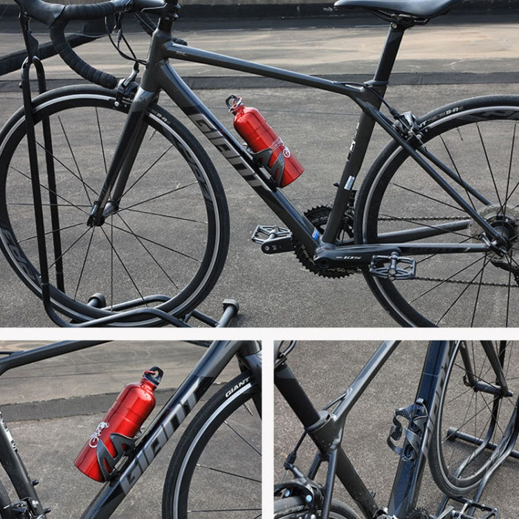 Glass Fiber Water Pot Frame Bicycle Plastic Water Cup Holder(Black) by buy2fix