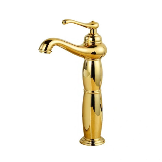 Hot And Cold Mixed Water Basin Imitation Water Faucet, Style: High Model by buy2fix