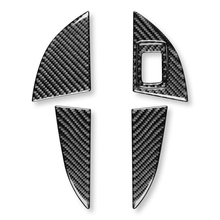 For BMW X1 F48/X2 F39 5pcs /Set Right-Hand Drive Front Rear Door Storage Box Panel Stickers(Black) - Car Interior Mouldings by buy2fix | Online Shopping UK | buy2fix