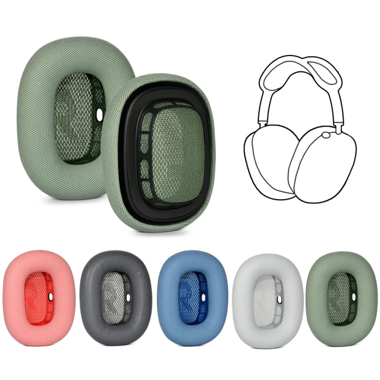 1pair Earmuffs Sponge Cover Ear Pads For AirPods Max(Space Gray) - For AirPods Max by buy2fix | Online Shopping UK | buy2fix