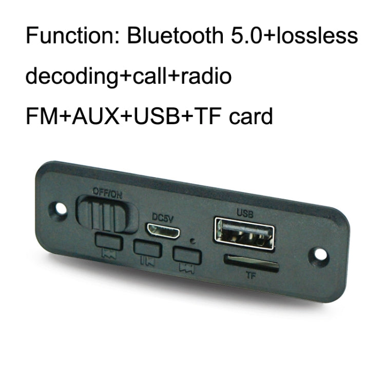JQ-D102BT With Amplifier Recording Calls MP3 Bluetooth Decoder Board Module(Black) - Other Accessories by buy2fix | Online Shopping UK | buy2fix