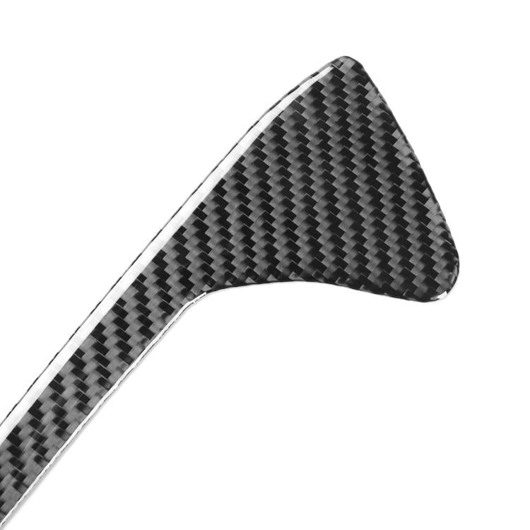 For Chevrolet Corvette C8 2pcs /Set Front Groove Side Decoration Sticker(Black) - Car Interior Mouldings by buy2fix | Online Shopping UK | buy2fix