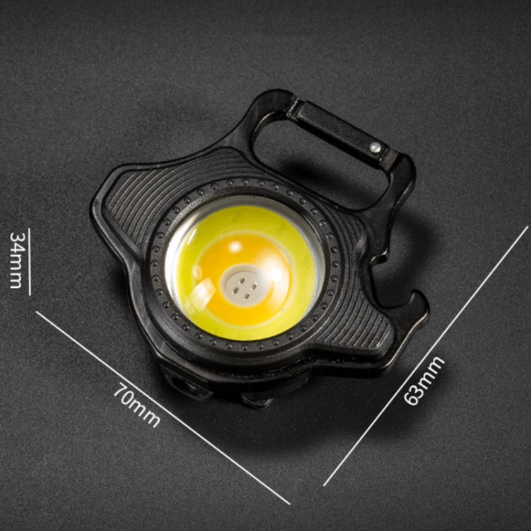 E-SMARTER W5133 Mini Keychain Strong Light Portable Flashlight, Specification: Black - Mini Flashlight by E-SMARTER | Online Shopping UK | buy2fix