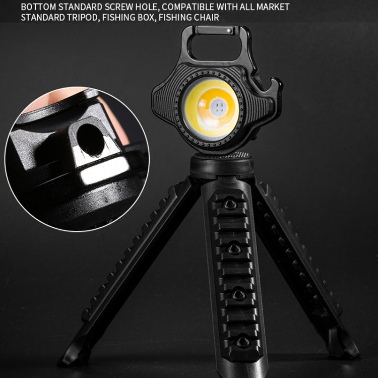 E-SMARTER W5133 Mini Keychain Strong Light Portable Flashlight, Specification: Black - Mini Flashlight by E-SMARTER | Online Shopping UK | buy2fix