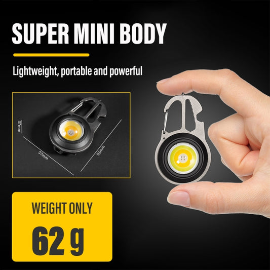 E-SMARTER W5137 Mini Wrench Glare Portable Flashlight, Specification: Tarnish+Screws+Tripod by E-SMARTER