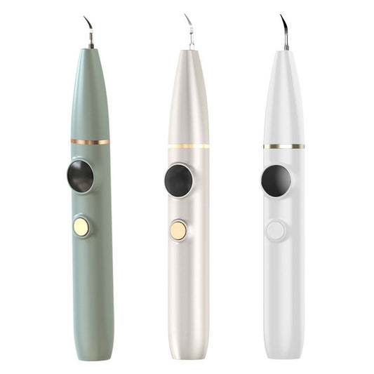 Tartar and Calculus Remover Oral Cleaning Ultrasonic Scaler Electric Visual Scaler(White) by buy2fix