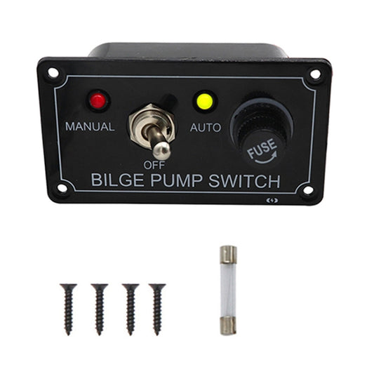 AOS3050AF Bilge Pump Switch 1 Group Rocker With Indicator Light With Overload Protection by buy2fix