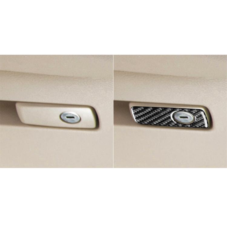 For BMW X1 F48/X2 F39 Right-Hand Drive Glove Box Handle Sticker(Black) - Car Interior Mouldings by buy2fix | Online Shopping UK | buy2fix