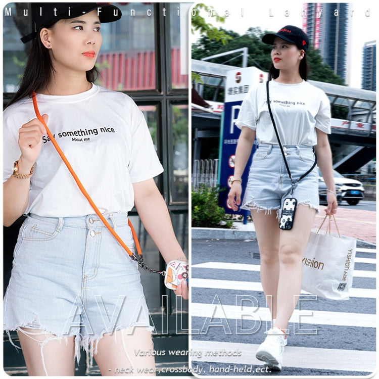 Mobile Phone Mountaineering Rope Lanyard Can Be Hung Neck Or Crossbody( Red) - Lanyards & Wrist Straps by buy2fix | Online Shopping UK | buy2fix