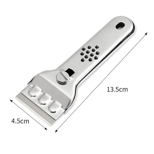 2 Sets Multifunctional Cleaning Spatula Kitchen Tile Decontamination Scraper With 5 Blade Films by buy2fix