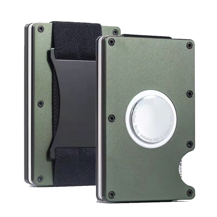 ZDL-05 Tracker Protection Organizer Metal Card Holder For AirTag(Black) - Other by buy2fix | Online Shopping UK | buy2fix