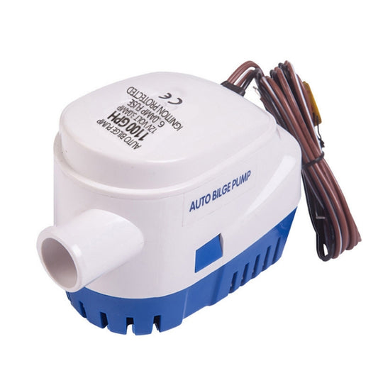 750GPH-12V Blue Automatic Bilge Pump Submersible Water Electric Pump For Yacht Marine Boat by buy2fix