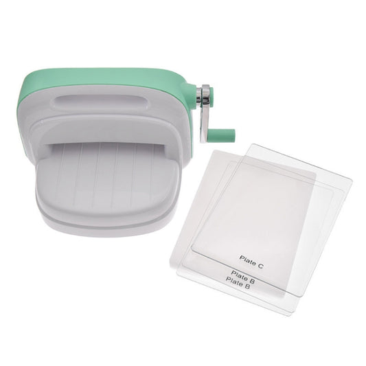 Fabric Leather Press Moulding Machine Hand Embossing Cutting Machine by buy2fix