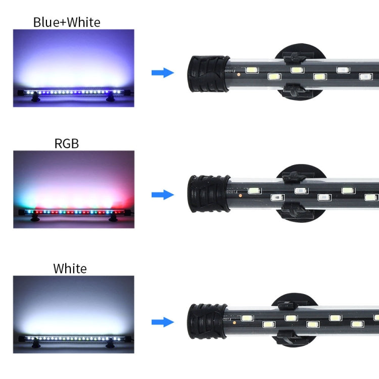 Q30CF RGB Light 90-260V Aquarium Diving Light LED Fish Tank Light(EU Plug) - Fish Tank Lamps by buy2fix | Online Shopping UK | buy2fix