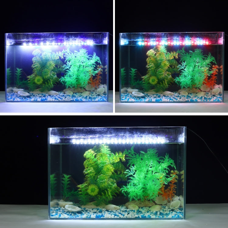 Q40BW Blue+White Light 90-260V Aquarium Diving Light LED Fish Tank Light(EU Plug) - Fish Tank Lamps by buy2fix | Online Shopping UK | buy2fix