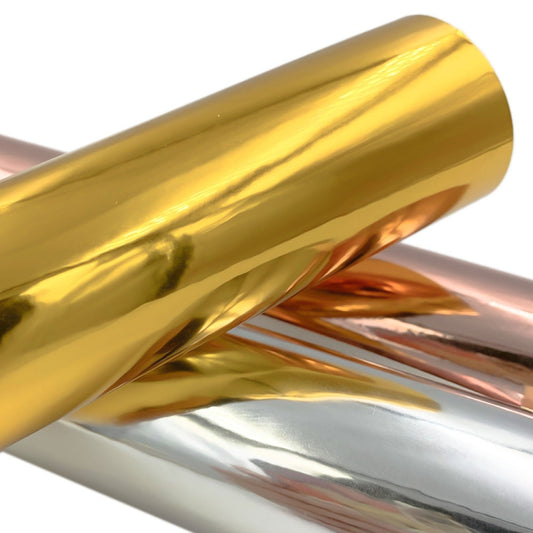 30cm x 150cm Glossy Metal Self Adhesive Vinyl Film DIY Cup Sticker Car Sticker, Color: Silver by buy2fix