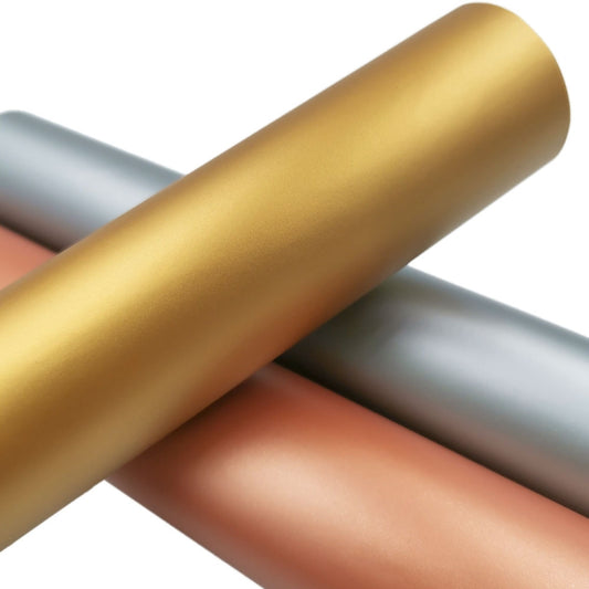 Matte Metal Self Adhesive Vinyl Lettering Sticker Cup Sticker Car Sticker, Size: 30x150cm(Silver) by buy2fix