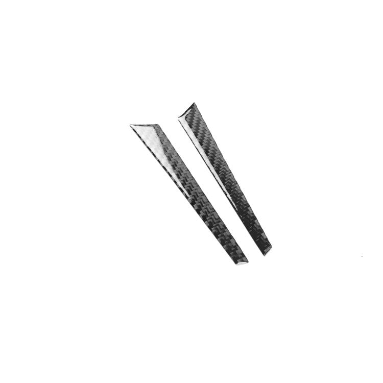For Chevrolet Corvette C8 4pcs /Set External A-Pillar Decorative Sticker(Black) - Car Interior Mouldings by buy2fix | Online Shopping UK | buy2fix