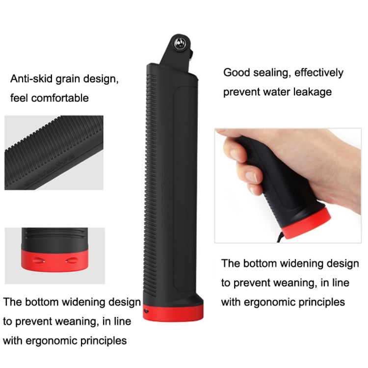 Sunnylife TY-Q9260 For Action 3 / GoPro Hero 11 / 360 ONE RS Action Camera Handle Floating Rod(Black) - Floating Grip & Ball by Sunnylife | Online Shopping UK | buy2fix