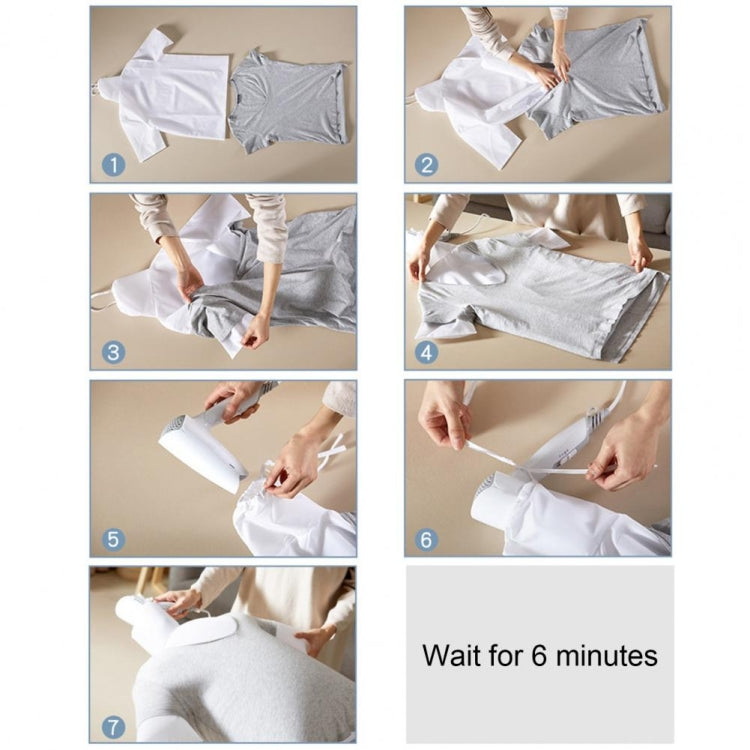 Traveling Portable Clothes Dryer Bag Fast Drying Folding Bag,Spec: Long Sleeves by buy2fix