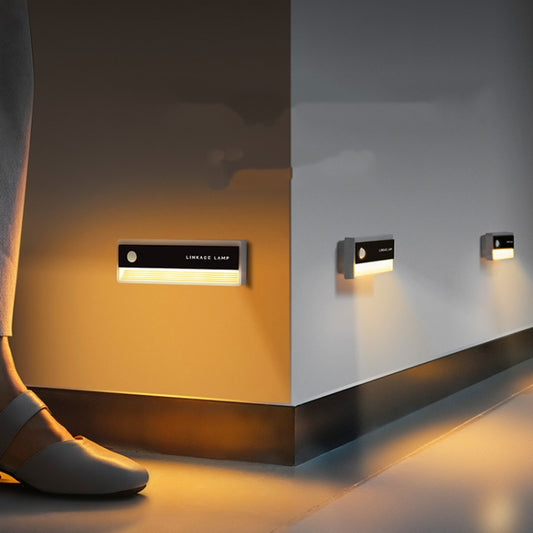 3PCS TW-L56 Linkage Human Body Induction Night Light USB Magnetic Corridor Lamp - Sensor LED Lights by buy2fix | Online Shopping UK | buy2fix