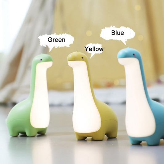 Dinosaur Night Light USB Rechargeable Sleeping Companion Ambient Warm Light(Green) by buy2fix