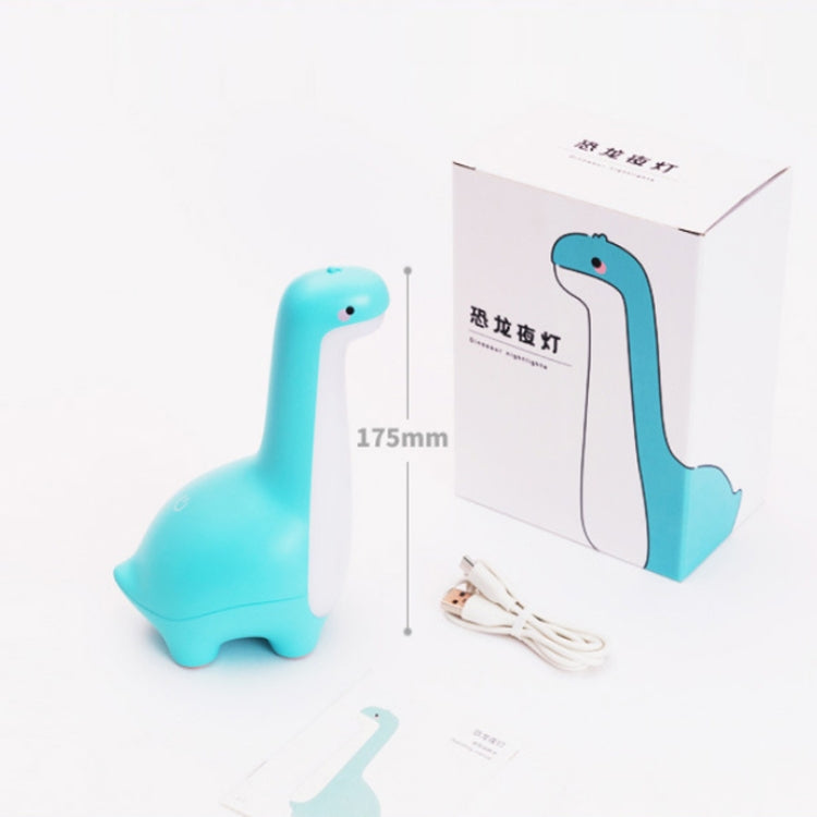 Dinosaur Night Light USB Rechargeable Sleeping Companion Ambient Warm Light(Green) by buy2fix