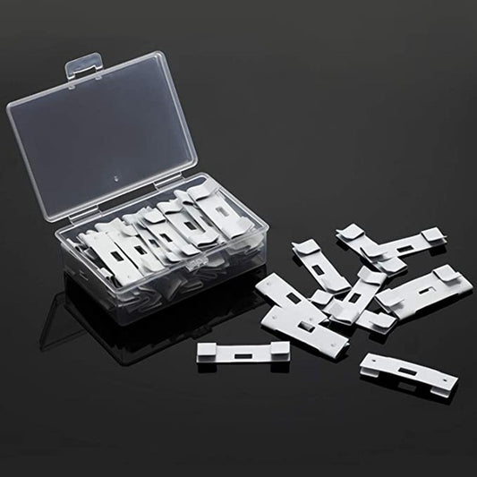 12 PCS / Set Venetian Blinds Metal Clip Hanging Piece Curtain Accessories(White) by buy2fix