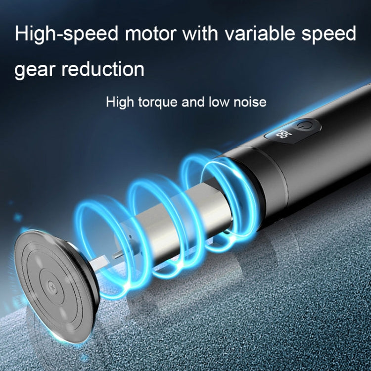 S-608 Smart Digital Display USB Charging Foot Grinder Exfoliating Electric Pedicure(Blue) - Grinding Tools & Accessories by buy2fix | Online Shopping UK | buy2fix