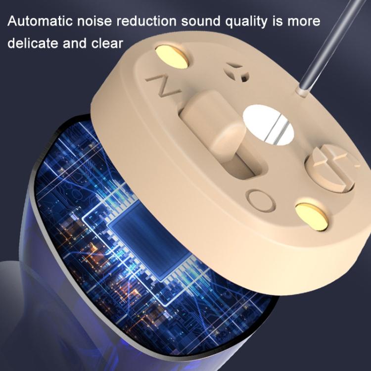 GM-912 Digital Hearing Aid Sound Amplifier With Digital Display Charging Compartment(Red Blue) - Hearing Aids by buy2fix | Online Shopping UK | buy2fix