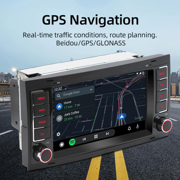 For Volkswagen Touareg 7 Inch GPS Navigation WIFI Car MP5, Memory: 2+32G - Car MP3 & MP4 & MP5 by buy2fix | Online Shopping UK | buy2fix