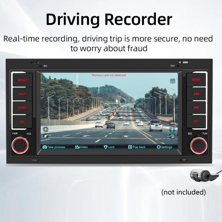 For Volkswagen Touareg 7 Inch GPS Navigation WIFI Car MP5, Memory: 1+32G - Car MP3 & MP4 & MP5 by buy2fix | Online Shopping UK | buy2fix