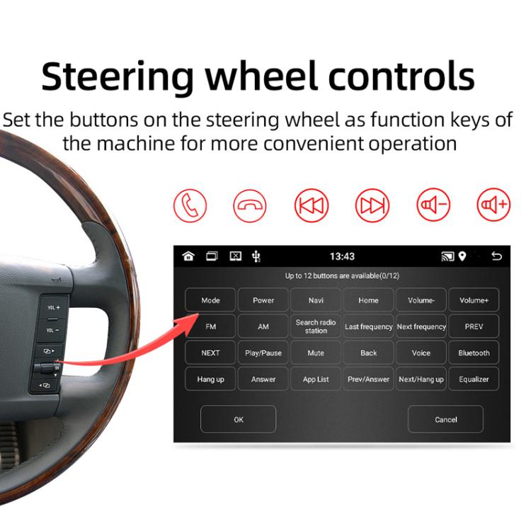For Volkswagen Touareg 7 Inch GPS Navigation WIFI Car MP5, Memory: 2+32G - Car MP3 & MP4 & MP5 by buy2fix | Online Shopping UK | buy2fix