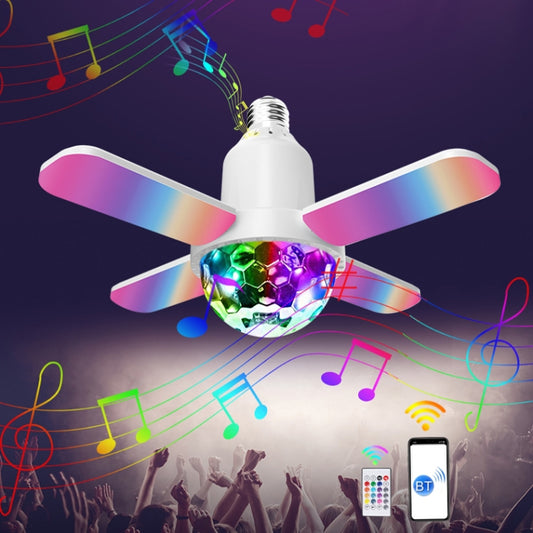 LY-002 24W Mini Bluetooth RGB Light Effect Foldable Music Light(Starry Light) by buy2fix