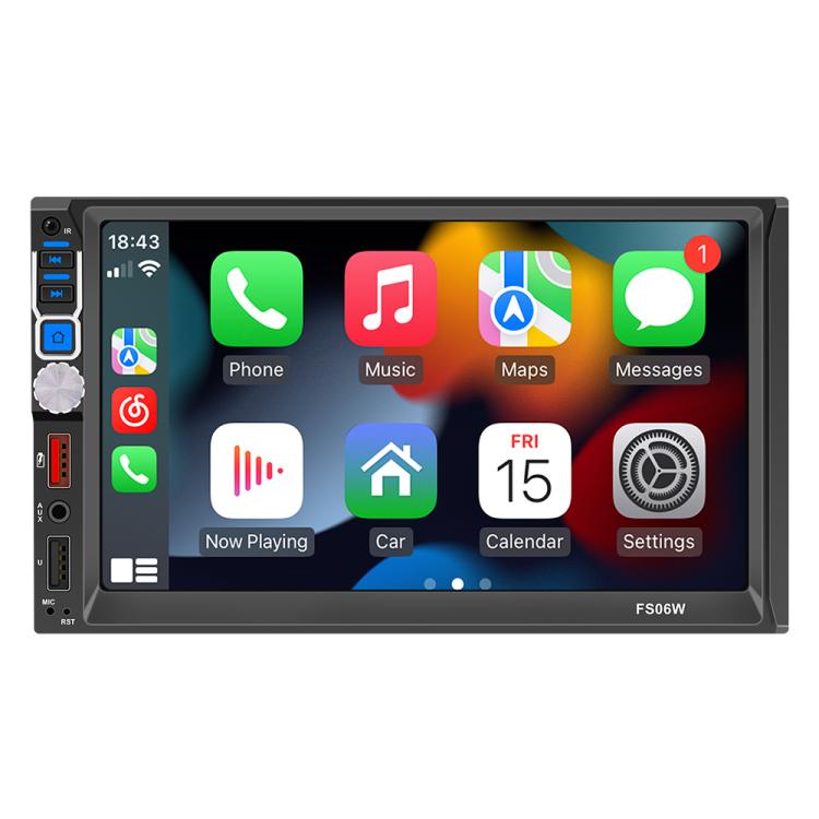 7 Inch Wireless CarPlay Mobile Phone Interconnection Car MP5(FS06W) - Car MP3 & MP4 & MP5 by buy2fix | Online Shopping UK | buy2fix