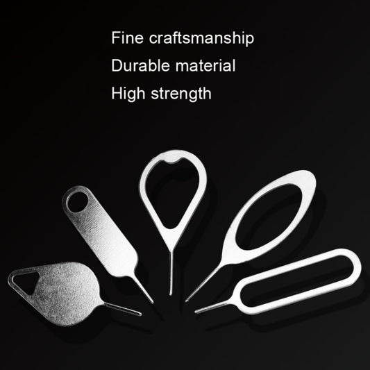 100 PCS Universal Thickened and Hardened Steel Phone Card Removal Pin(Style 1) - SIM Card Tool by buy2fix | Online Shopping UK | buy2fix