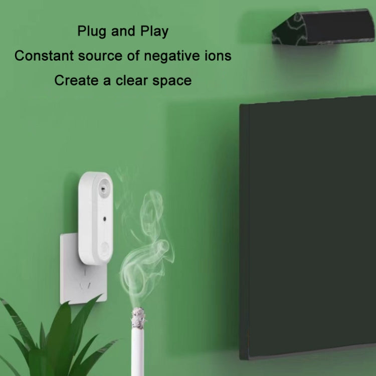 Negative Ion Air Purification Intelligent Sensor LED Night Light(EU Plug) by buy2fix