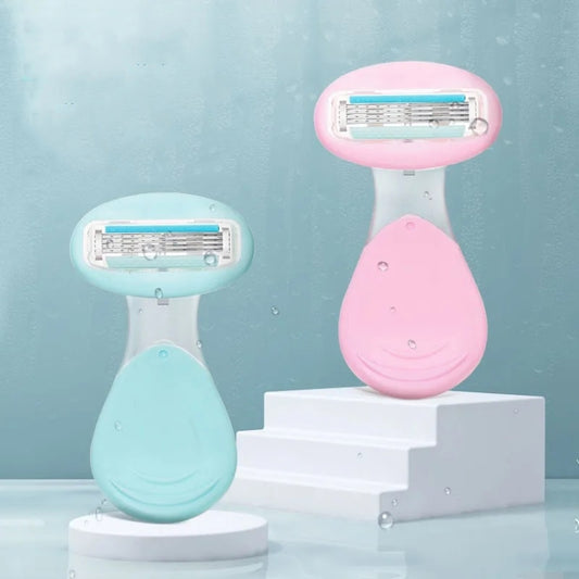 D940L Hair Removal Instrument Matching Female Manual Shaving Knife(Green) by buy2fix