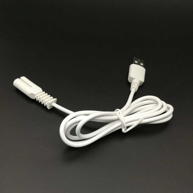 2pcs USB Charging Cable For Philips CONFU SUPOR Hair Ball Trimmer - Sponges, Cloths & Brushes by buy2fix | Online Shopping UK | buy2fix